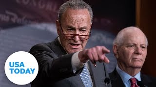 Senate Democrats speak before Trump team continues defense in impeachment trial (LIVE) | USA TODAY