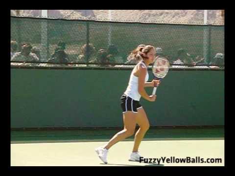 Ana イバノビッチ Backhands in Slow Motion