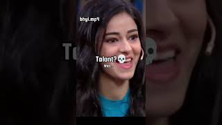Ananya Pandey Tongue Touched His Nose