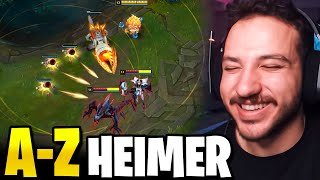 Koridoru Garanti Kazandıran Taktik 2V1 Kesiyorum A-Z Bölüm 41 Heimerdinger Creed Lol