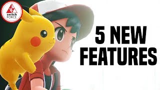 Pokemon Let's Go Pikachu: 5 COOLEST NEW FEATURES! Pokemon Let's Go Pikachu: 5 COOLEST NEW FEATURES!
