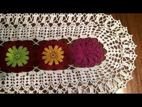 Вязание крючком салфетки жозефина 3 часть 53