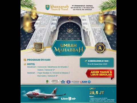Video promo umroh desember Video promo umroh desember