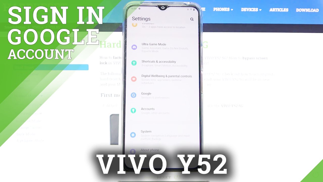 How to Manage Google Account in VIVO Y52 – Add / Remove How to Manage Google Account in VIVO Y52 – Add / Remove