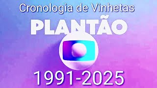 Cronologia De Vinhetas Do Plantão Da Globo 1991-2025