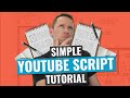 How to Make a GOOD YouTube Video (SIMPLE Video Script Structure!)
