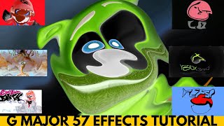 G Major 57 Effect Gummy Bear Gummibär Song & Clips - Cool Visual & Audio Effects Video Tutorial