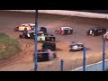 Scotty Kincaid's flip at Florence Speedway.