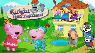 Hippo 🌼 Knight Tournament: Medieval Journey 🌼 Kids Games 🌼 Cartoon game for kids