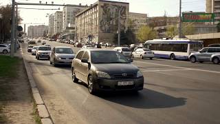 Видео Кишинев 2018 центр гостиница Космос бульвар Негруци и немного окрестностей от Кишинёв Молдова, бульвар Константина Негруцци, Кишинёв, Молдавия
