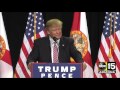 WHERE THE HELL DID HE COME FROM? Donald Trump ejects proteste...