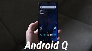Using Android Q on the OnePlus 6T
