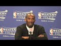 Lakers guard Kobe Bryant on 124-112 Game 2 victory over Phoenix Suns
