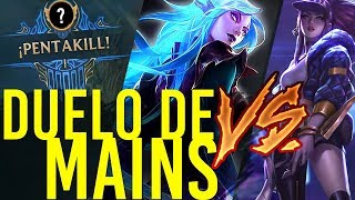 ¡ME HAGO UNA PENTAKILL CONTRA MI OTRO MAIN! KATARINA vs AKALI, ¿CUAL ES MEJOR? | Tito Fiesta