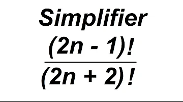 Comment calculer le factoriel ?