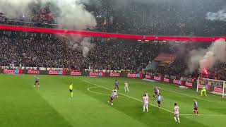 Trabzonspor vs Antalyaspor Maçı Dorukhan Toköz'ün Golü ( Tribün Çekim )