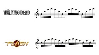 Similar Intro - Walking Dead And Flash