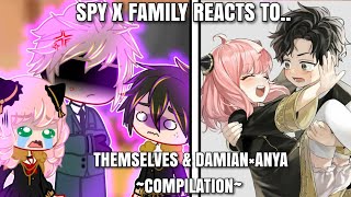 Spy X Family React To Themselves Anya X Damian, Gacha Club, Compilation Of My Videos