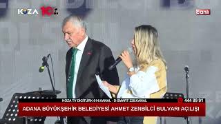 Adana Büyülşehir Belediyesi Ahmet Zenbi̇lci̇ Bulvarı Açılışı