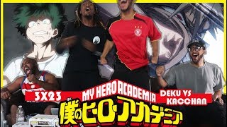 DEKU VS KACCHAN! My Hero Academia 3x23 REACTION/REVIEW
