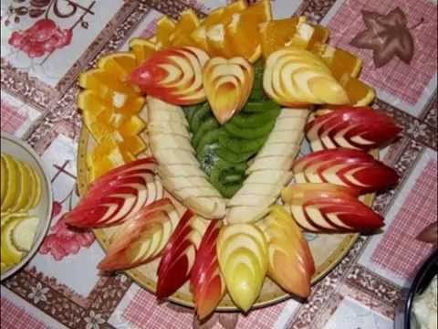 Фруктовые украшение Фруктовые украшение