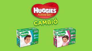 Huggies Active Sec Cambió