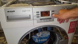 Arçelik Çamaşır Makinesi Resetleme, Çamaşır Makinesi Hata Veriyor #arçelikçamaşı