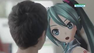 HATSUNE MIKU COMMERCIAL - Family Mart Advertisement