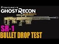 GHOST RECON WILDLANDS SR-1 Bullet Drop and Sniper Scope Accuracy