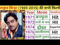 Shatrughan Sinha (1969-2015) Full movie list | Shatrughan Sinha all films
