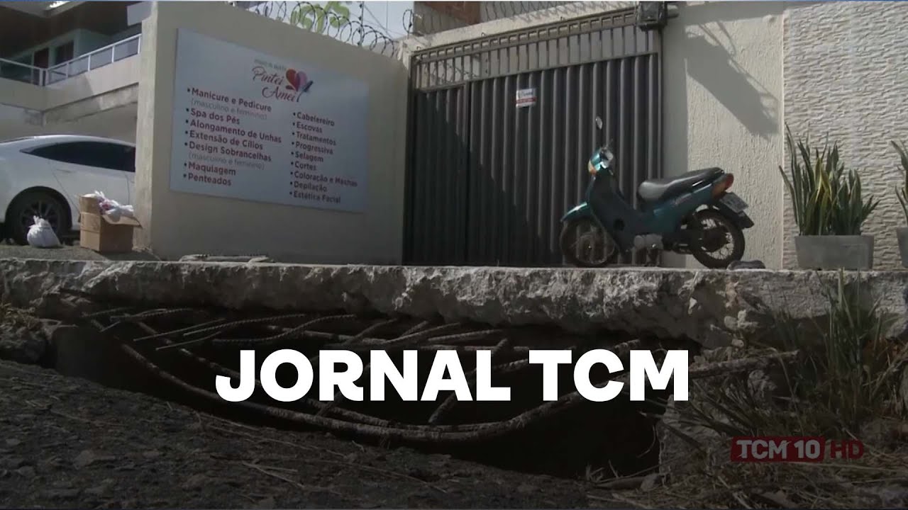 Jornal TCM - Moradora denuncia bueiro a céu aberto