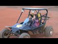 7 yr. old learning to do donuts in the Spiderbox