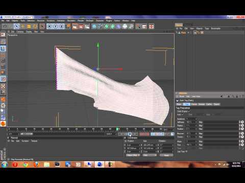 Как сделать флаг в cinema 4d