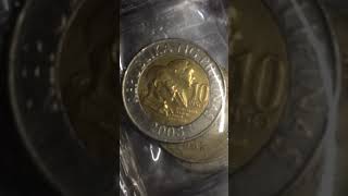 10 Peso Error Coin Collection