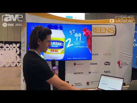 DSE 2022: LocalScreen Demos CMS for Digital Signage Ads Without IT or Graphic Design Support