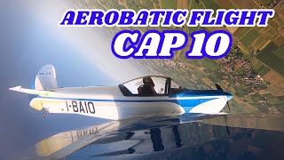 Mudry Cap 10C - Aerobatic Flight - Reggio Emilia Airport Lide - Topgun Fly School