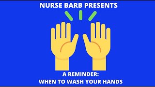 Reminder To Wash Your Hands