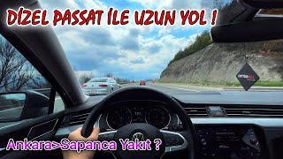 Di̇zel Vw Pat B8.5 Uzun Yol Yakit Tüketi̇mi̇ Tati̇l Dönüşü Yollar Nasil ? Ankara-Sapanca
