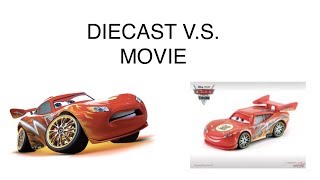 Disney Cars Diecast V.s. Movie Tokyo Mater