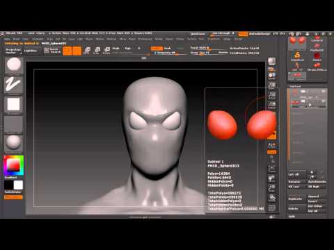 Часть 4 Скульптинг и Анатомия в ZBrush 4 смотреть на Ютуб видео бесплатно