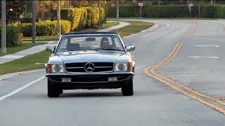 Rare 10K Actual Mile 1982 Mercedes-Benz 280Sl 5-Speed Ocd Test Drive