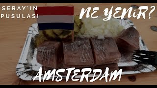 Amsterdamda Ne Yenir Çiğ Balık, Patates, Foodhallen, Febo Seray