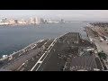 Edited time lapse of USS Carl Vinson's flight deck