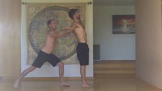 AcroYoga: Tari Mannello & Daniel Scott Counter Balance Basic Warmup