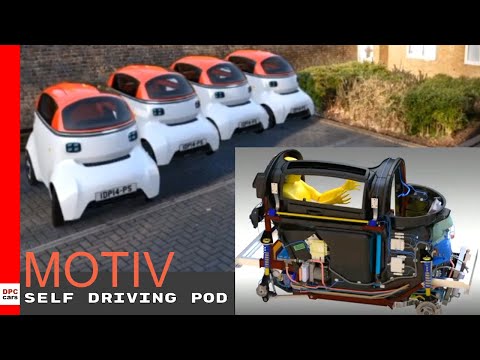 MOTIV By Gordon Murray Design Self Driving Autonomous Vehicle