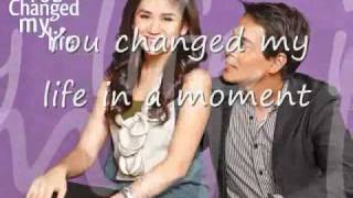 Watch Sarah Geronimo You Changed My Life In A Moment video