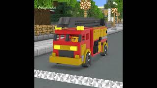 Let's With Herobrine Help The Fire Truck Come To Put Out The Fire Timely 👍️
