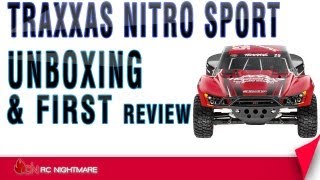 Traxxas Nitro Sport Unboxing & First Review