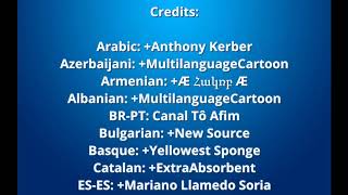 Closing To Spongebob Squarepants One Line Multilanguage Update All Dubs Included Read Desc