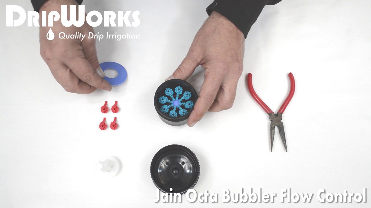 Jain Octa Bubbler Flow Control - Installation